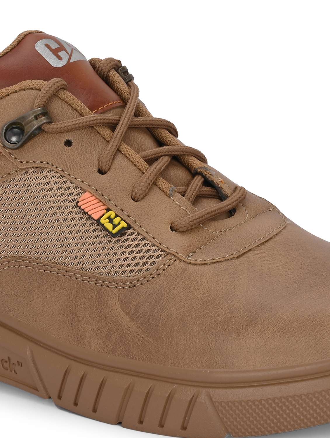 men solid lace up sneaker - 22378373 -  Standard Image - 4