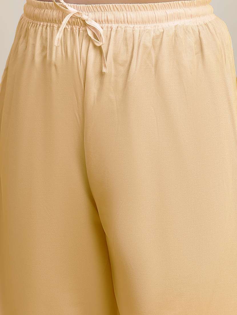 women plus size solid palazzo - 22378721 -  Standard Image - 1