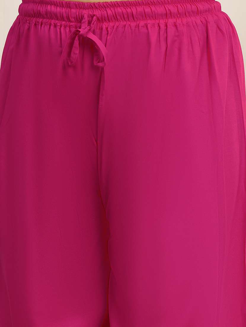 women plus size solid palazzo - 22378725 -  Standard Image - 1