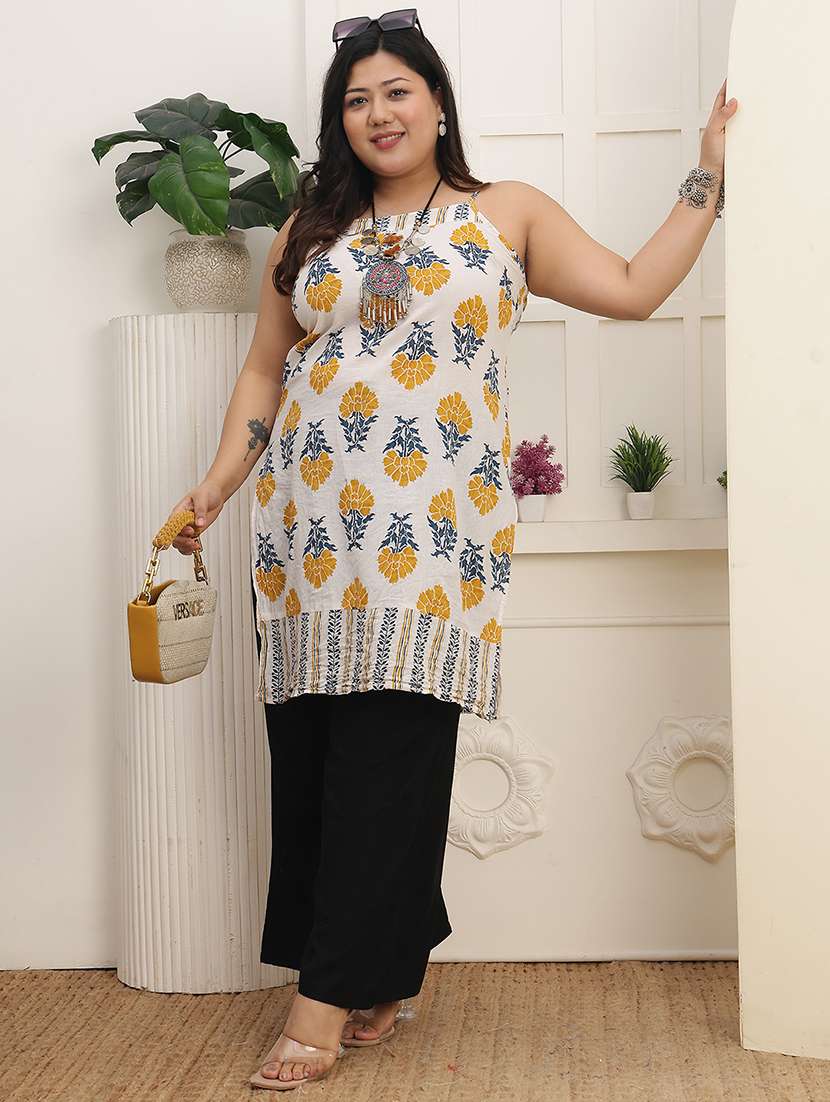 women pack of 2 plus size solid palazzo - 22379063 -  Standard Image - 6