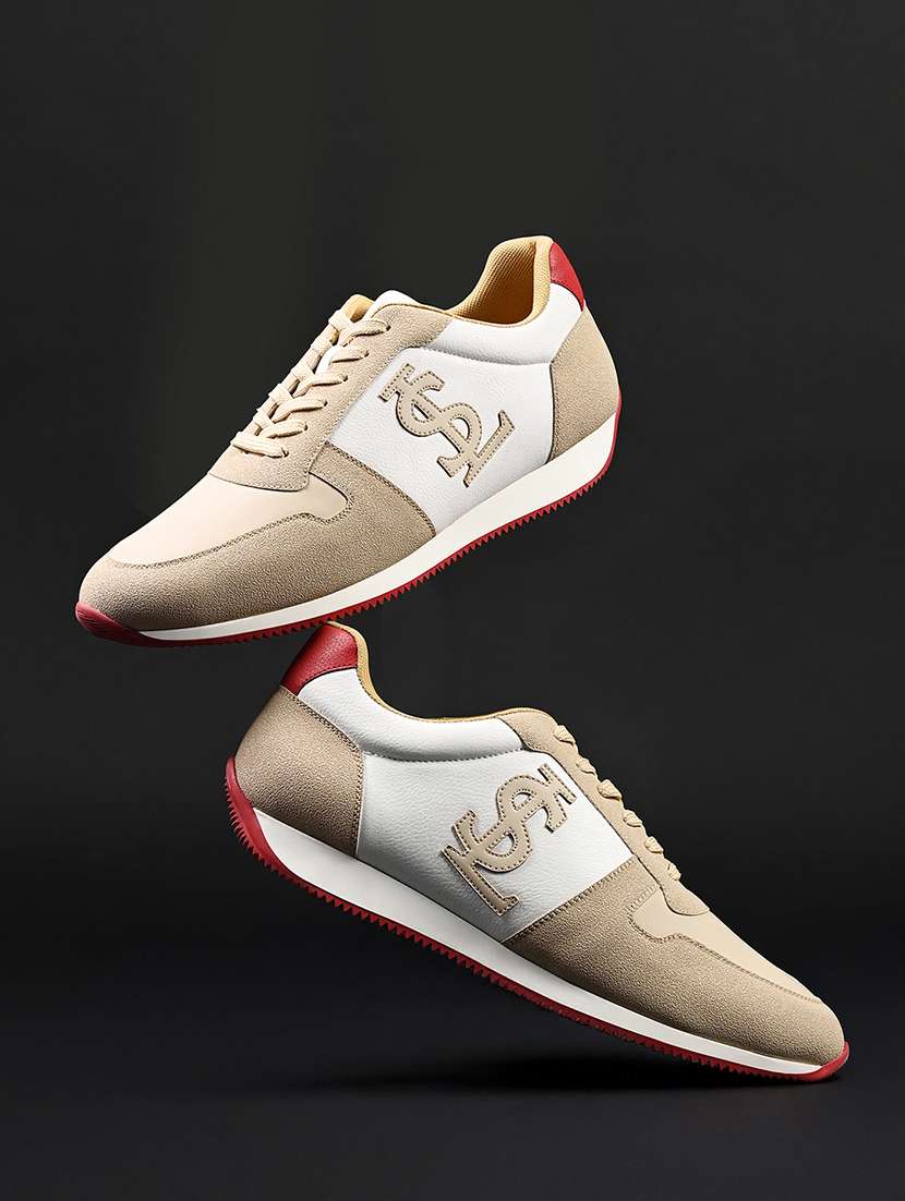 men color block lace up sneaker - 22379106 -  Standard Image - 1