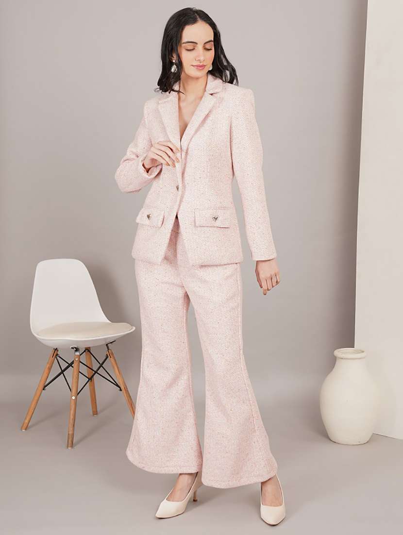 women self designed blazer and trouser co-ord set