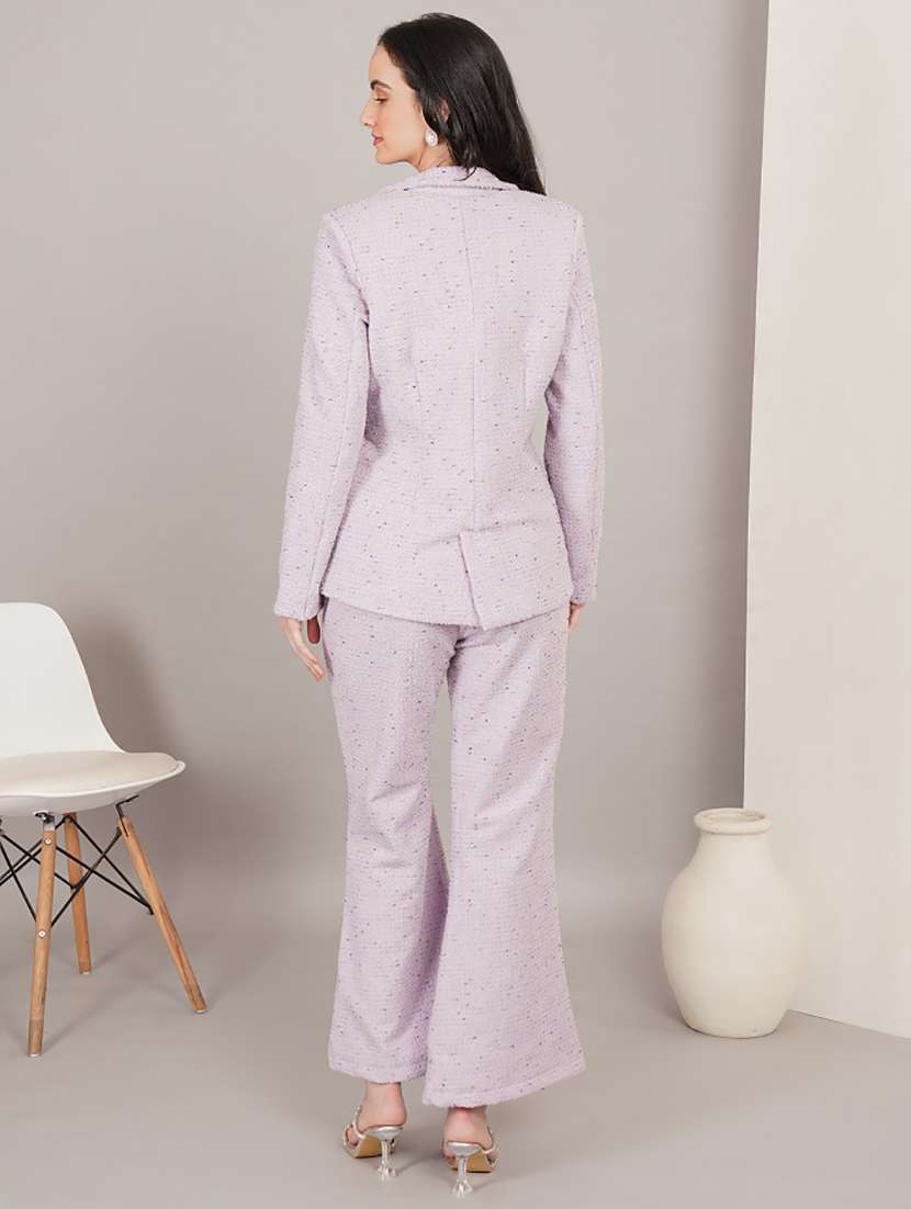 women self designed blazer and trouser co-ord set - 22379187 -  Standard Image - 4