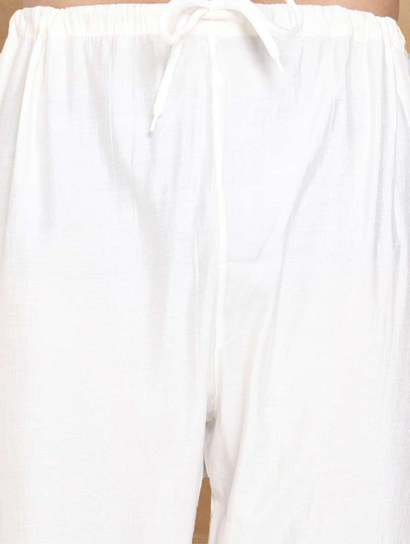 men floral mandarin neck kurta pyjama set - 22379232 -  Standard Image - 4