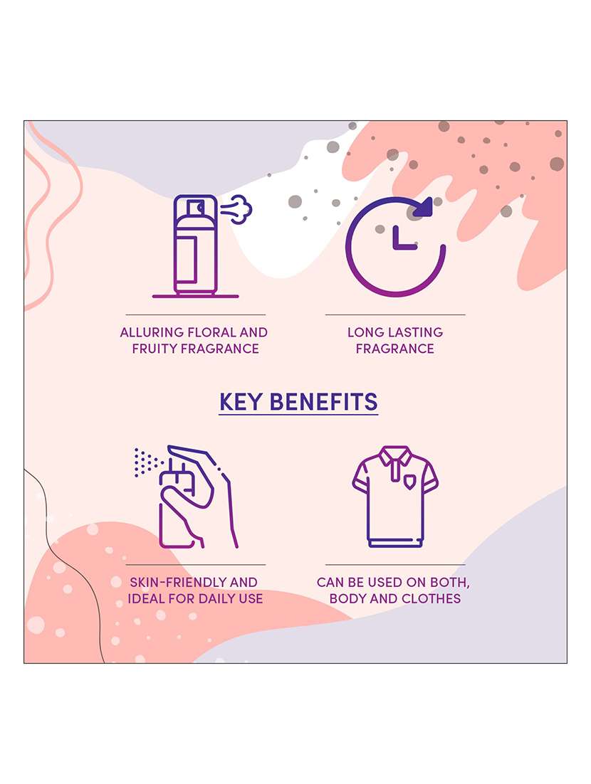 layer'r wottagirl classic collection romance body splash 135ml with secret crush 60ml(pack of-2) - 22379332 -  Standard Image - 4