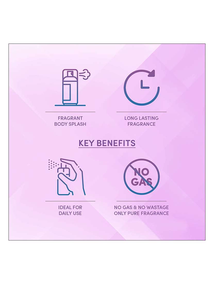 layer'r women wottagirl amber kiss fragrant body splash | long lasting liquid fragrance (135ml) (pack of 2) - 22379335 -  Standard Image - 4