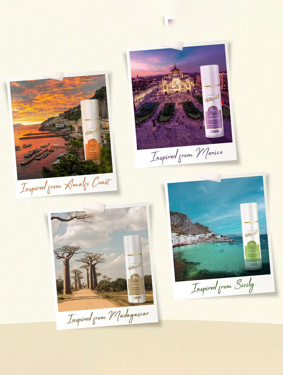 women wottagirl longlasting fragrance pack of 4 - 22379361 -  Standard Image - 1