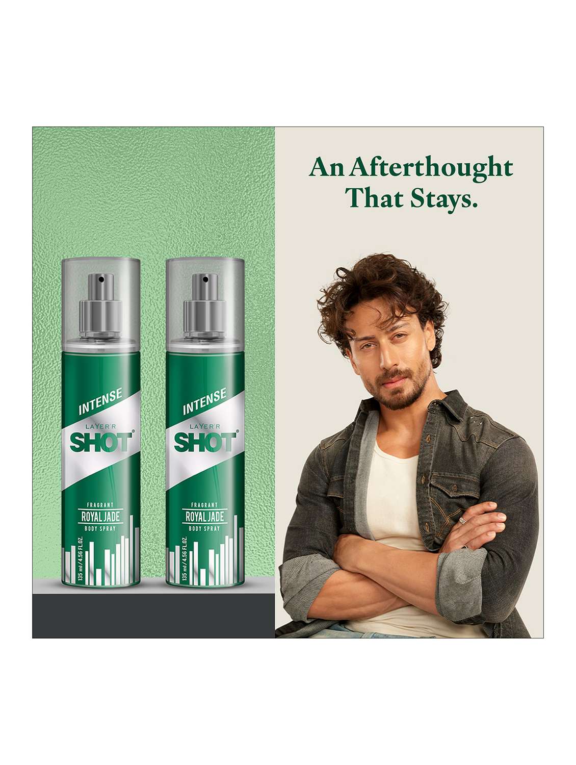 layer'r shot iconic long lasting fragrance body spray  -  for men (270 ml, pack of 2) - 22379380 -  Standard Image - 4