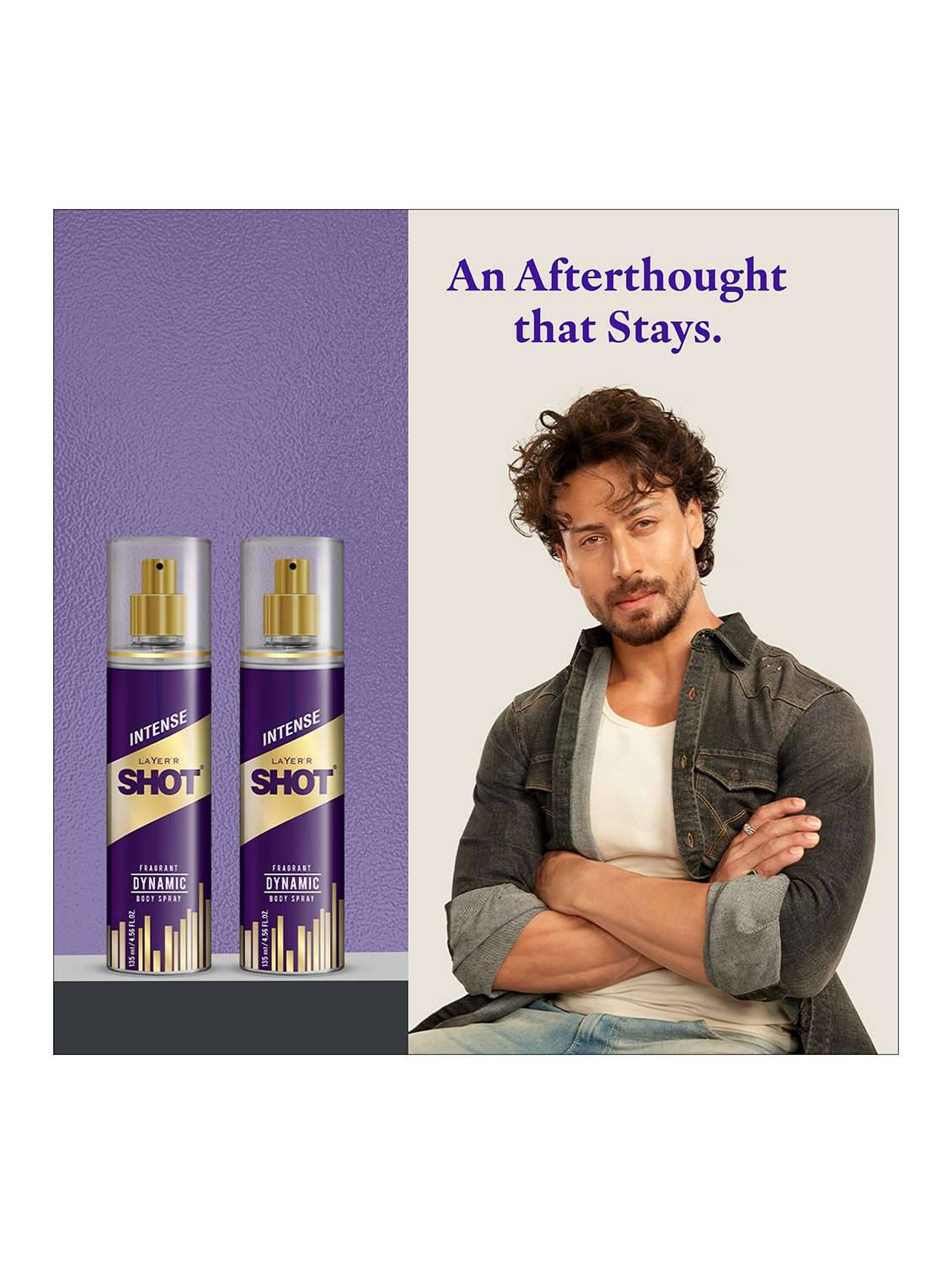 layer'r shot iconic long lasting fragrance body spray  -  for men (270 ml, pack of 2) - 22379383 -  Standard Image - 4