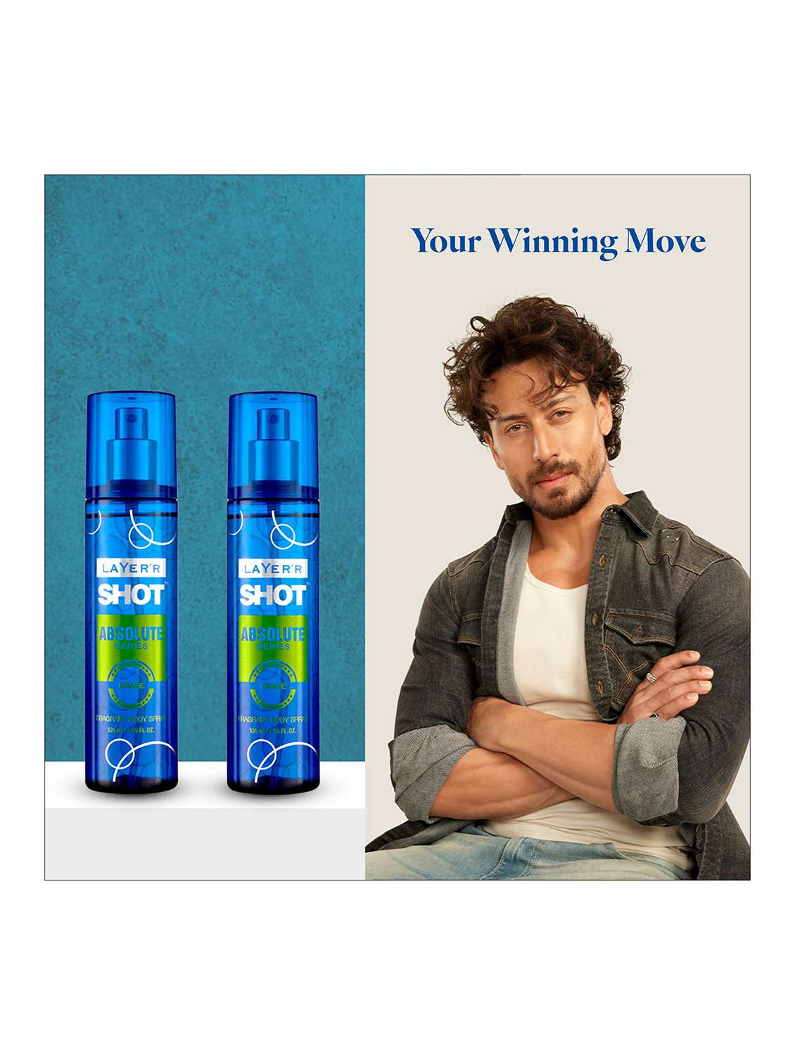 long lasting fragrance body spray  -  for men pack of 2 - 22379389 -  Standard Image - 4