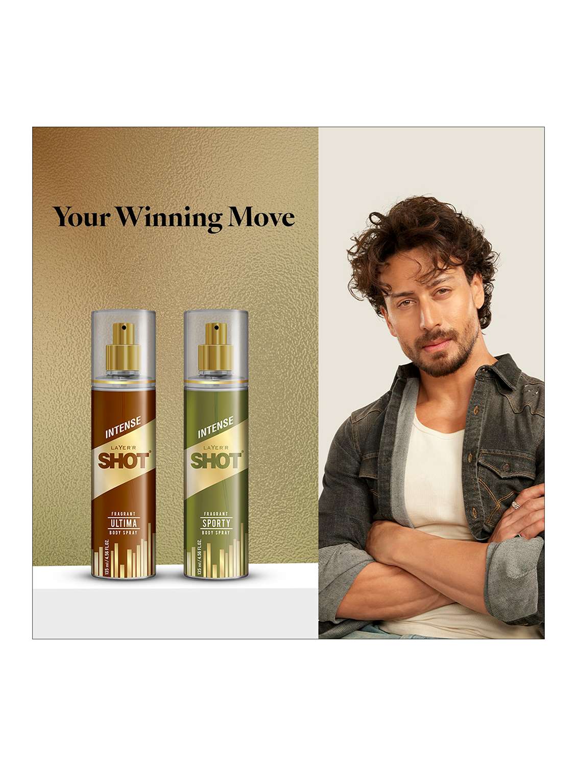 long lasting fragrance body spray  -  for men pack of 2 - 22379401 -  Standard Image - 4