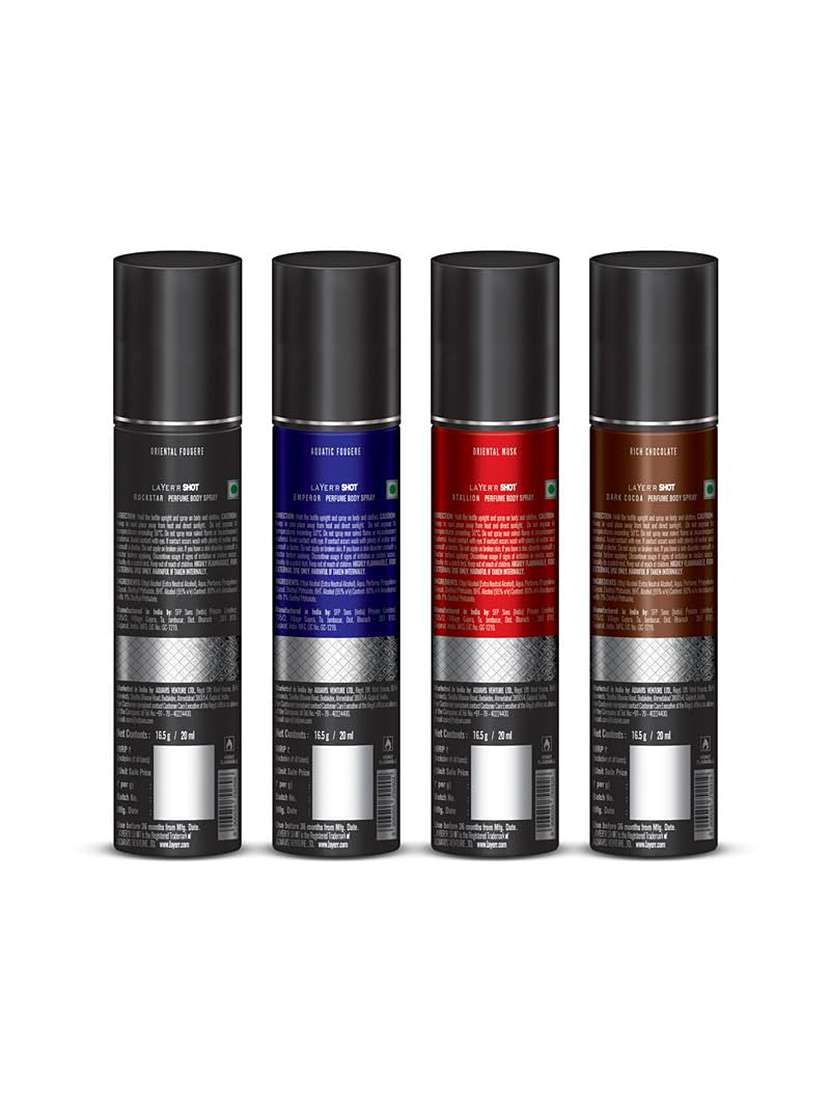  long lasting fragrance body spray  -  for men pack of 3 - 22379402 -  Standard Image - 1