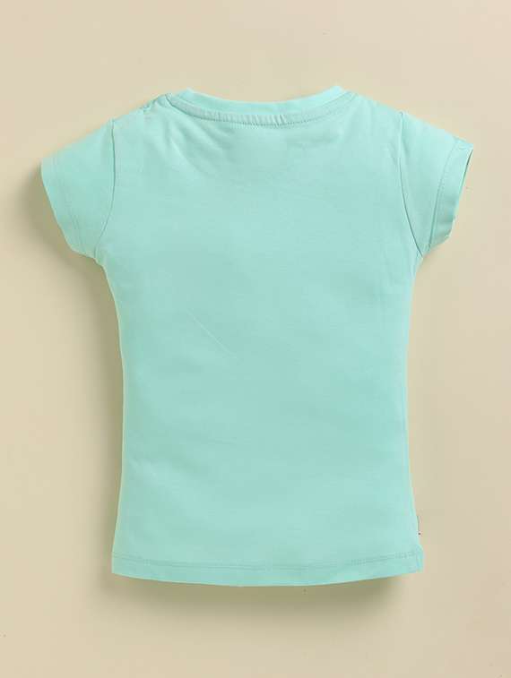 girls pack of 2 printed short sleeve top - 22379608 -  Standard Image - 4