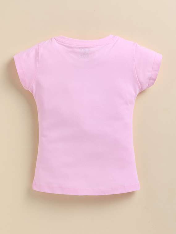 girls pack of 2 printed short sleeve top - 22379609 -  Standard Image - 4