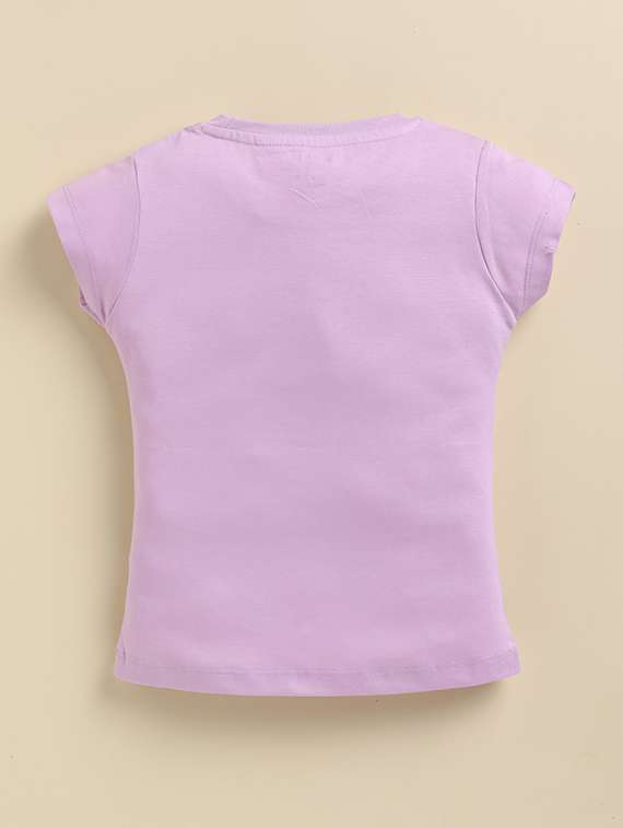 girls pack of 2 printed short sleeve top - 22379610 -  Standard Image - 4