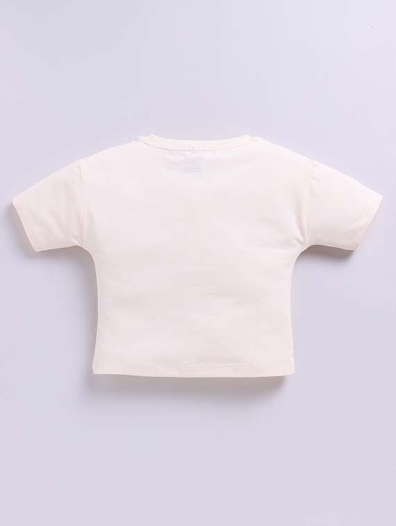 girls pack of 2 printed short sleeve top - 22379611 -  Standard Image - 4