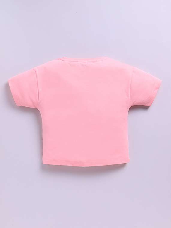 girls pack of 2 printed short sleeve top - 22379613 -  Standard Image - 4