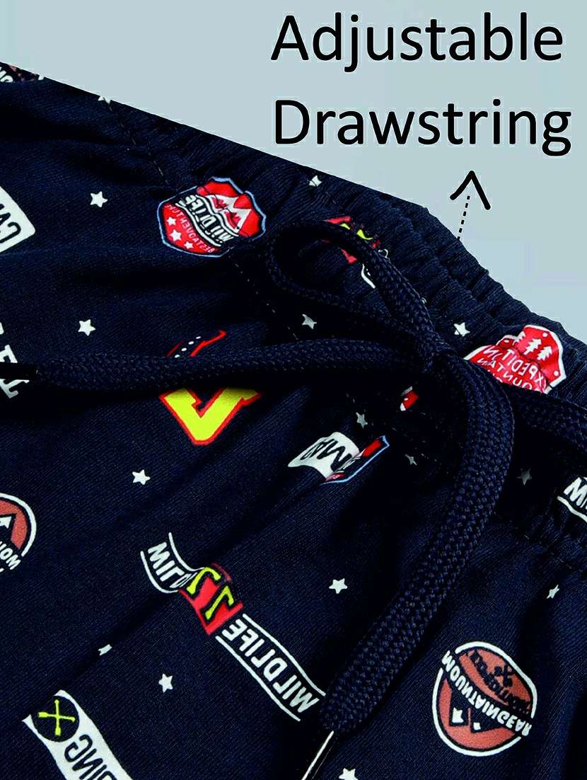 boys pack of 2 printed shorts set - 22379642 -  Standard Image - 4