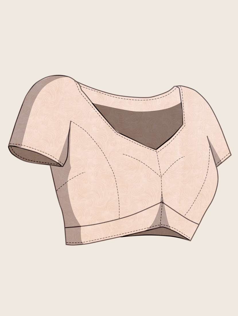 women printed casual wear saree with blouse - 22379869 -  Standard Image - 4