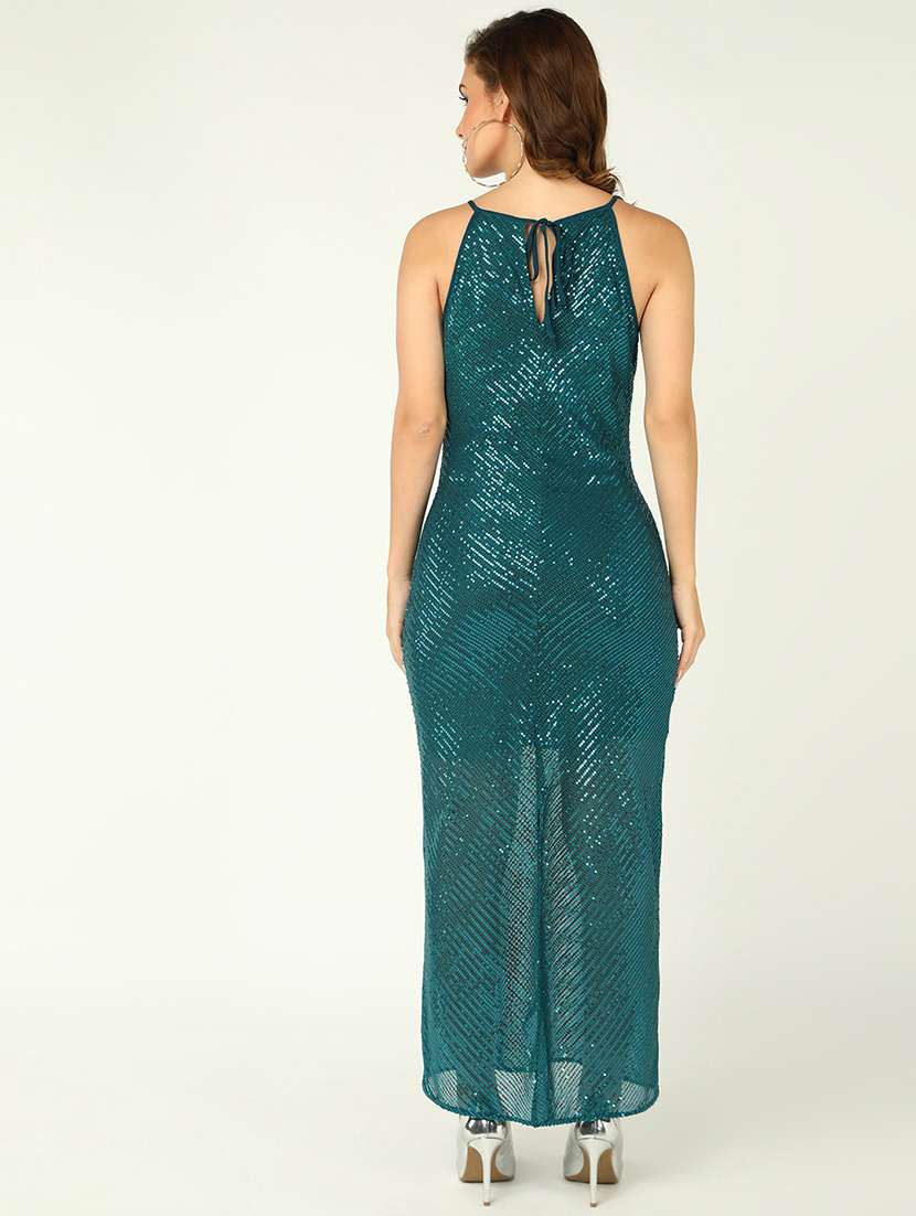 women sequined shoulder strap sheath dress - 22380086 -  Standard Image - 4