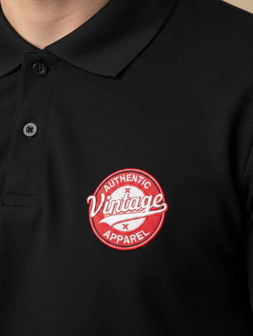 men printed short sleeve regular fit polo t-shirt - 22380656 -  Standard Image - 1