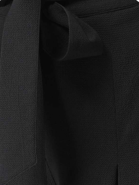 women solid high rise wide leg trouser - 22380696 -  Standard Image - 1