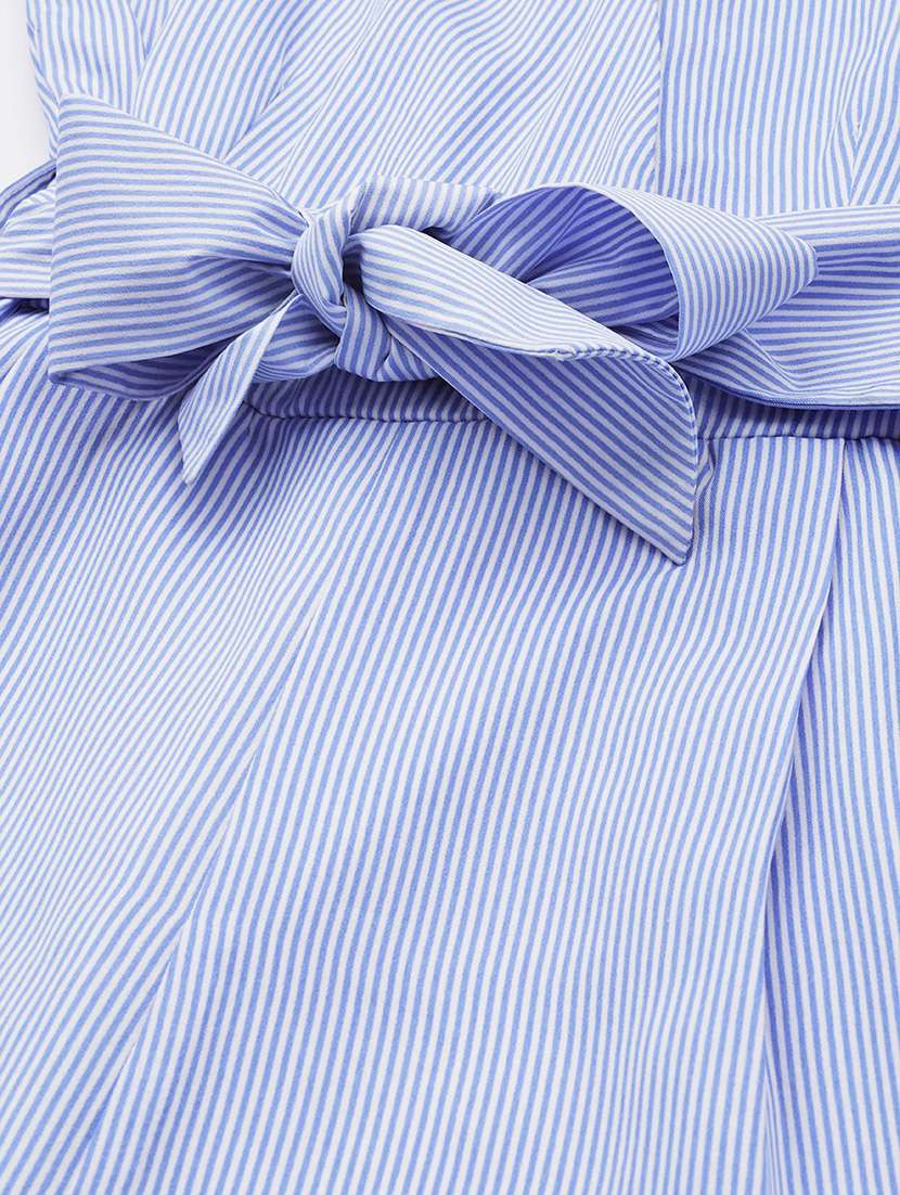 women striped sleeveless jumpsuit - 22380781 -  Standard Image - 1