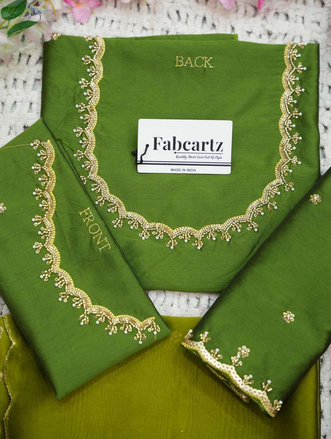 rosewater silk flared lehenga - 22380915 -  Standard Image - 4