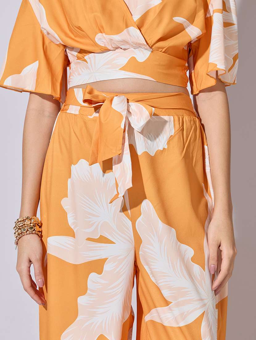 women printed top and trouser co-ord set - 22381008 -  Standard Image - 6