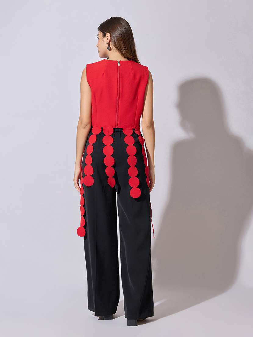 womenn solid sleeveless crop top - 22381040 -  Standard Image - 4