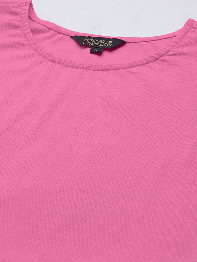 women solid short sleeve sheath dress - 22381345 -  Standard Image - 1