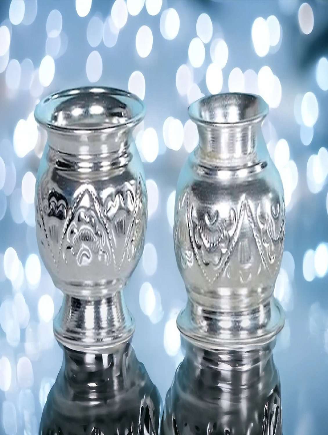 sigaram german silver kum kum bharani cup for home pooja decor k2514