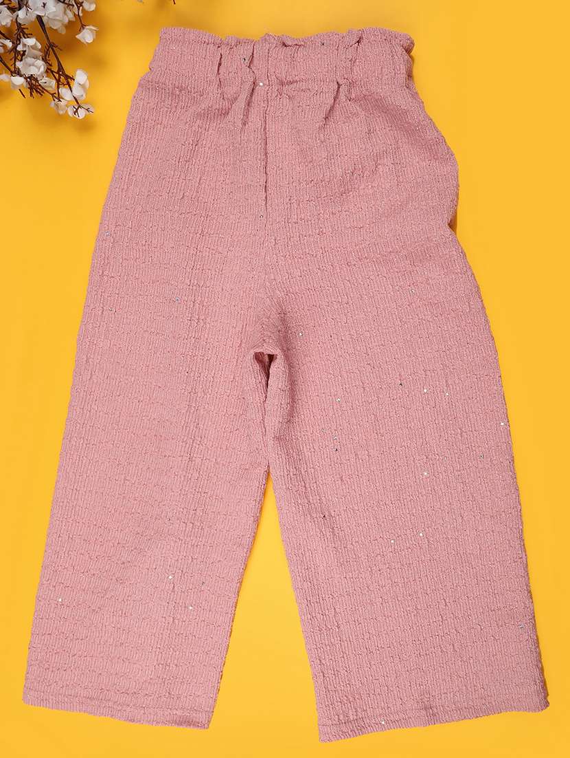 peach cotton three fourths shorts and threefourth - 22382245 -  Standard Image - 1