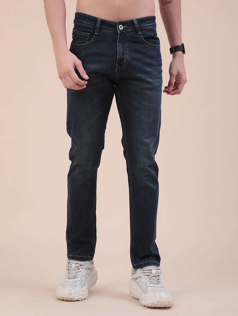 blue cotton jeans