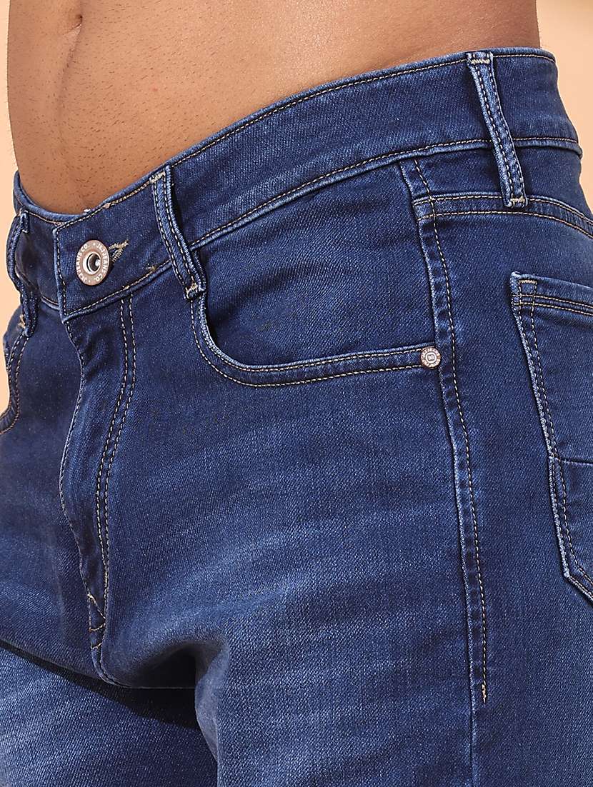 blue cotton jeans - 22382472 -  Standard Image - 1
