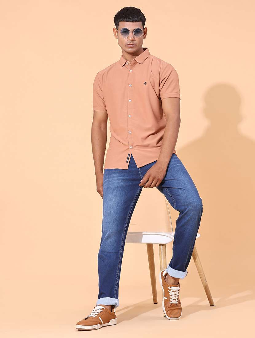 blue cotton jeans - 22382472 -  Standard Image - 4