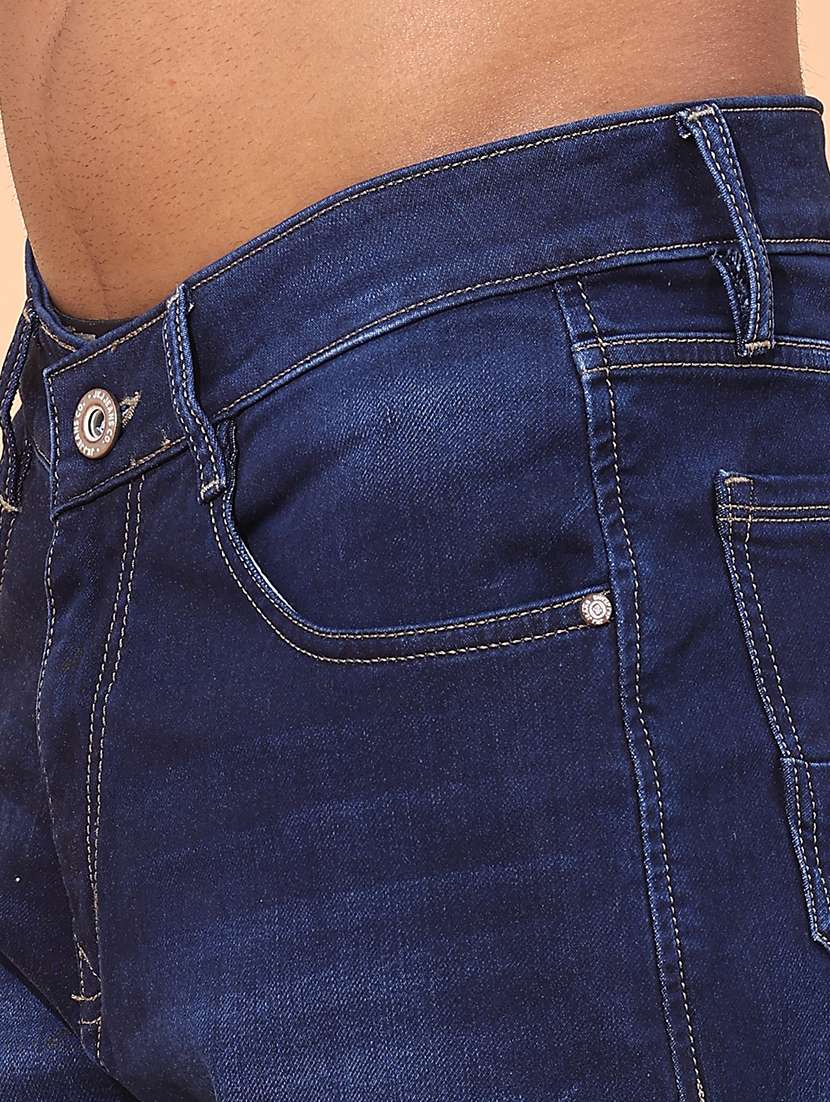 blue cotton jeans - 22382473 -  Standard Image - 1