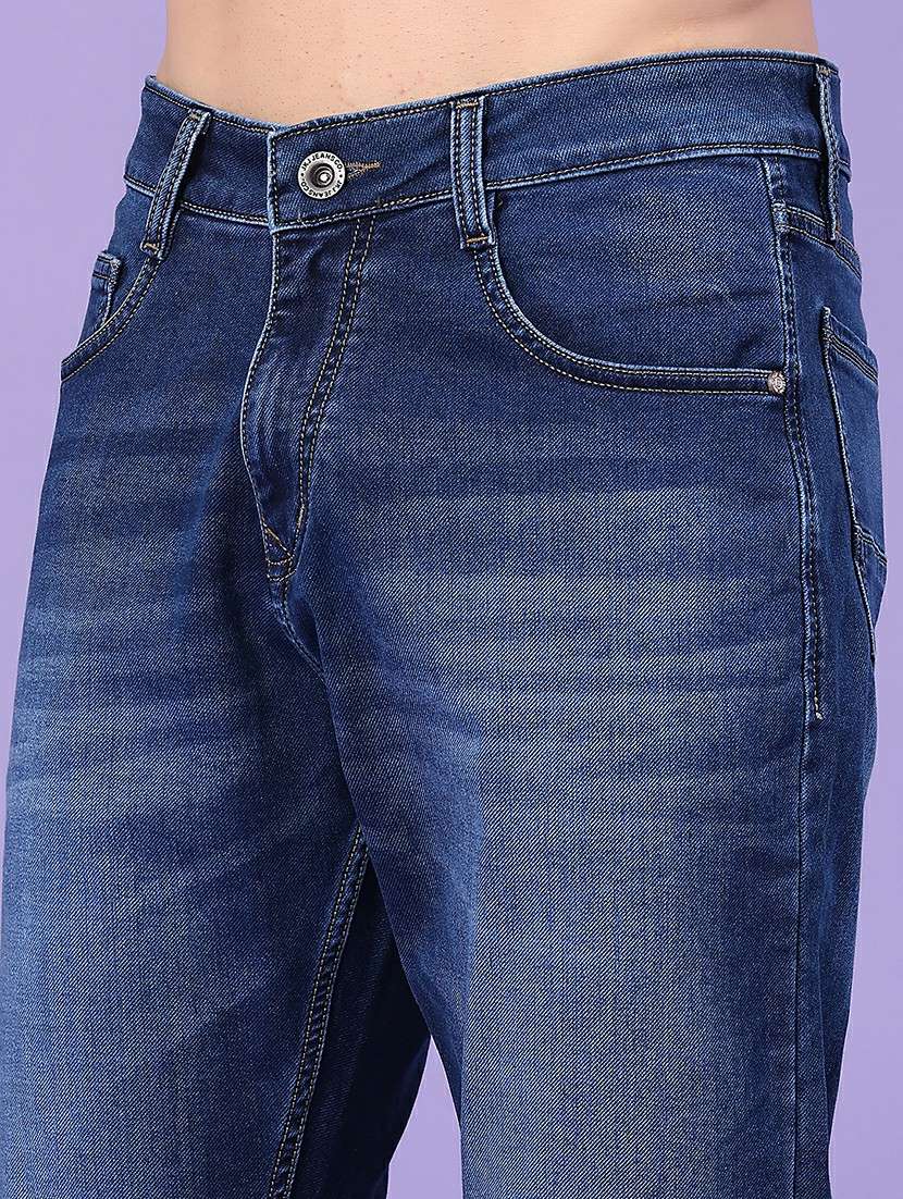blue cotton jeans - 22382479 -  Standard Image - 1
