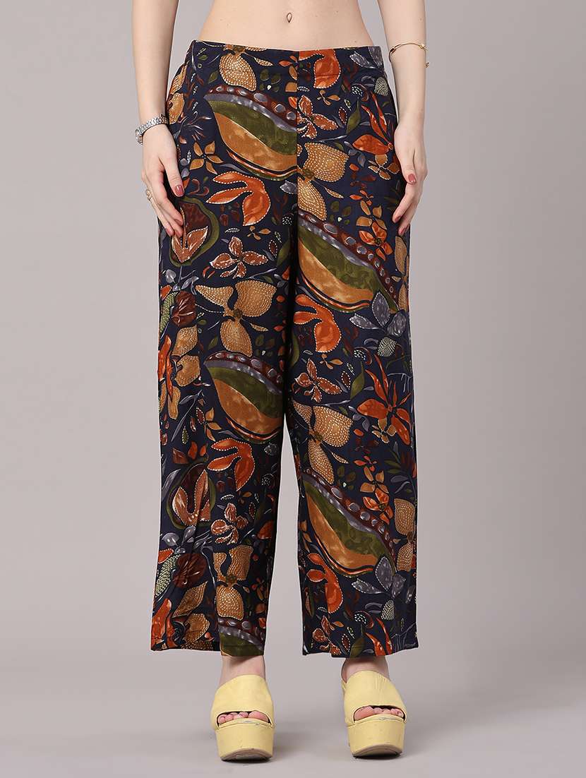 women printed sleeveless top and trouser co-ord set - 22382573 -  Standard Image - 4