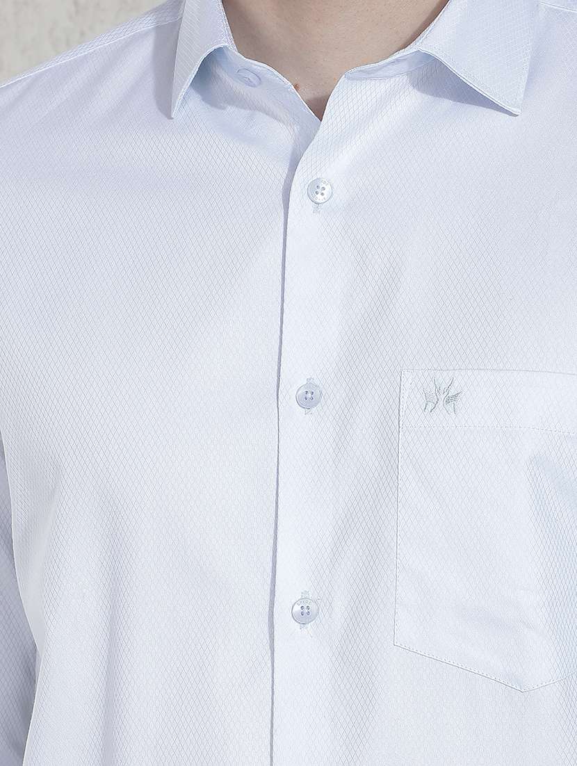men solid long sleeve slim fit casual shirt - 22384162 -  Standard Image - 1