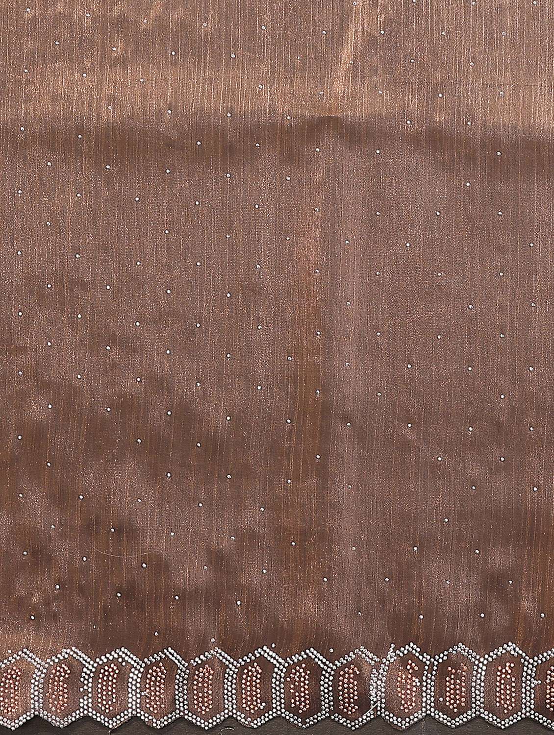 women solid with work embellished saree with blouse - 22384971 -  Standard Image - 4