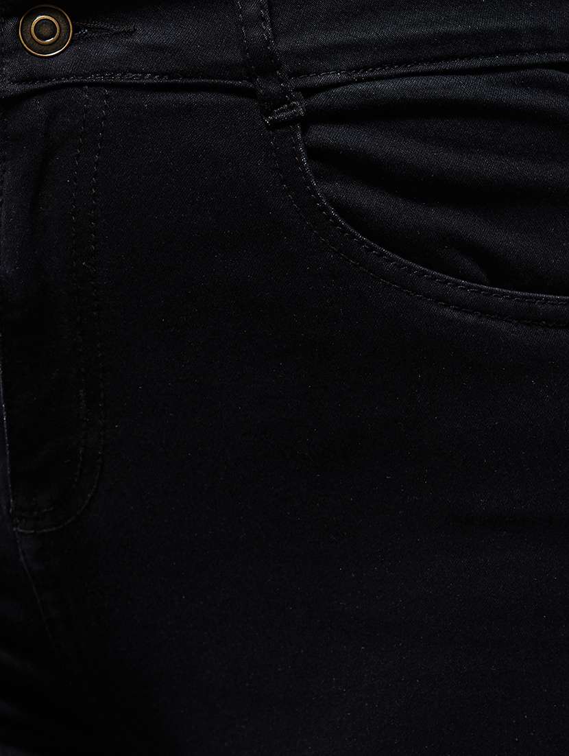 women solid high rise skinny jeans - 22385166 -  Standard Image - 1