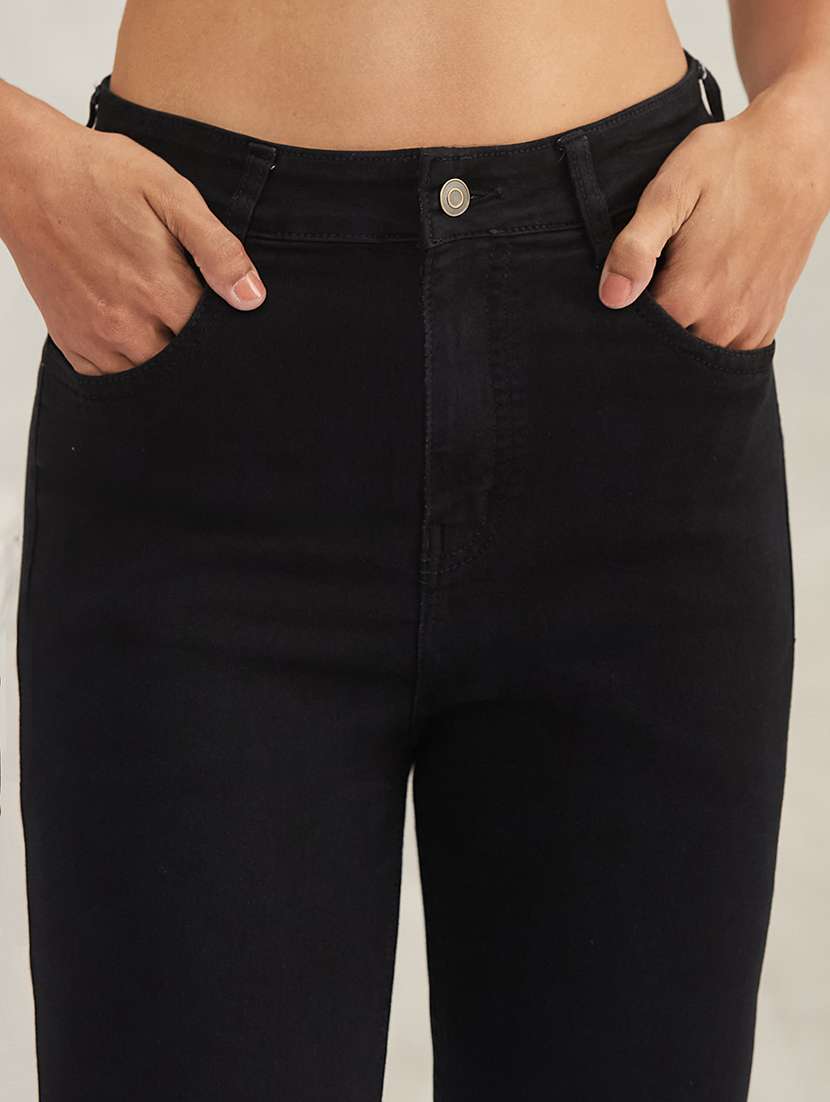 Women Solid High Rise Skinny Jeans - 22385184 -  Standard Image - 1