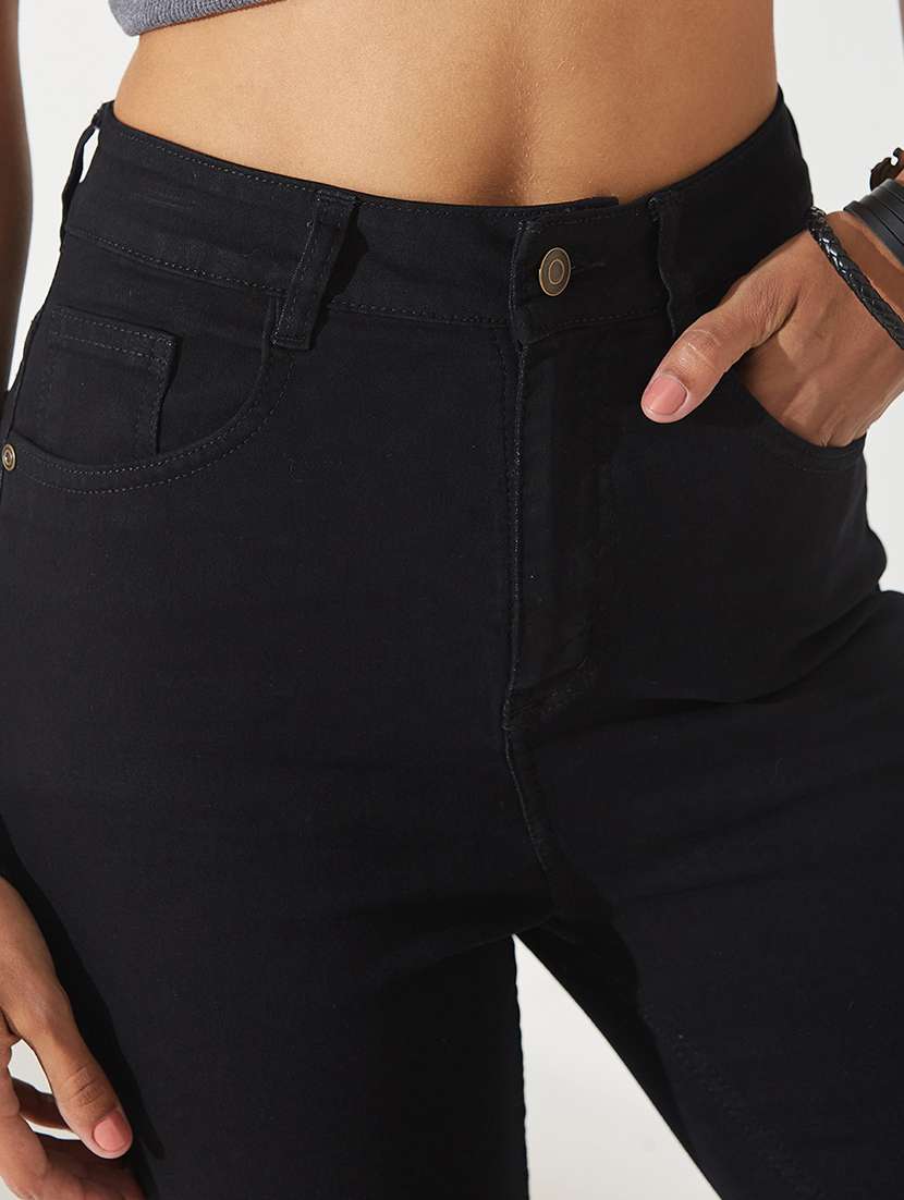 Women Solid High Rise Skinny Jeans - 22385205 -  Standard Image - 1