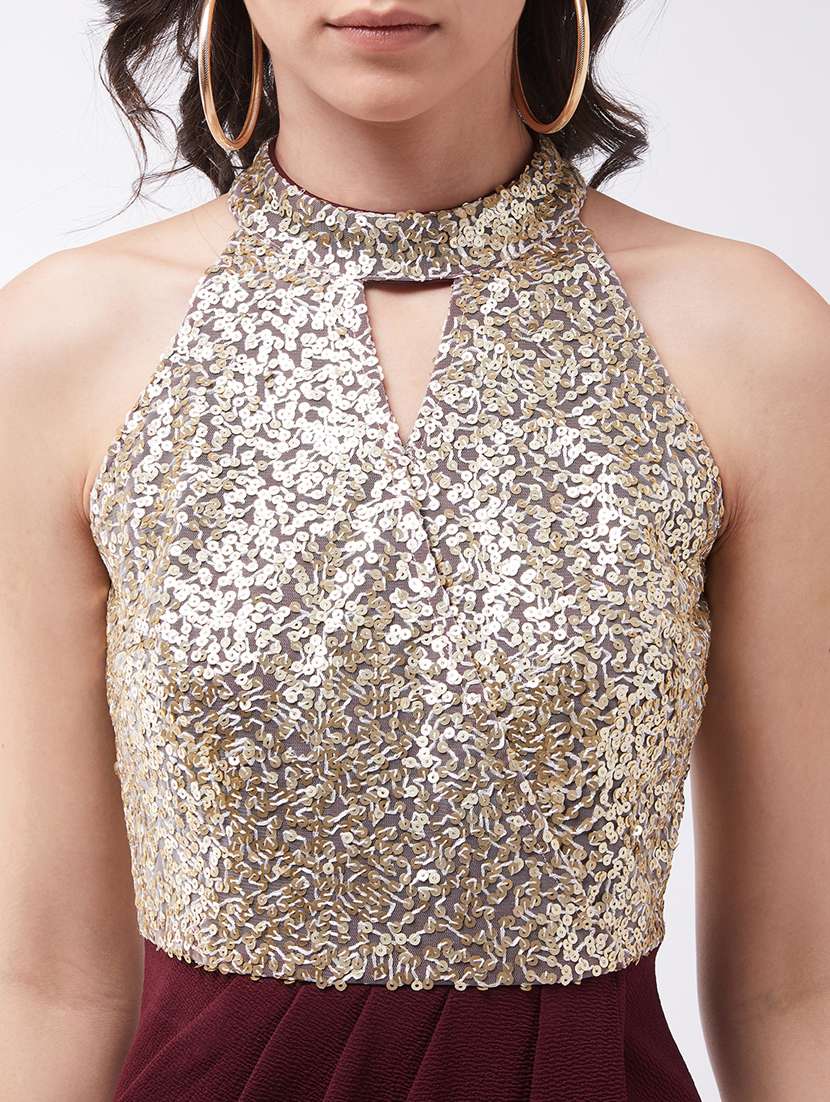 women embellished sleeveless sheath dress - 22385283 -  Standard Image - 1