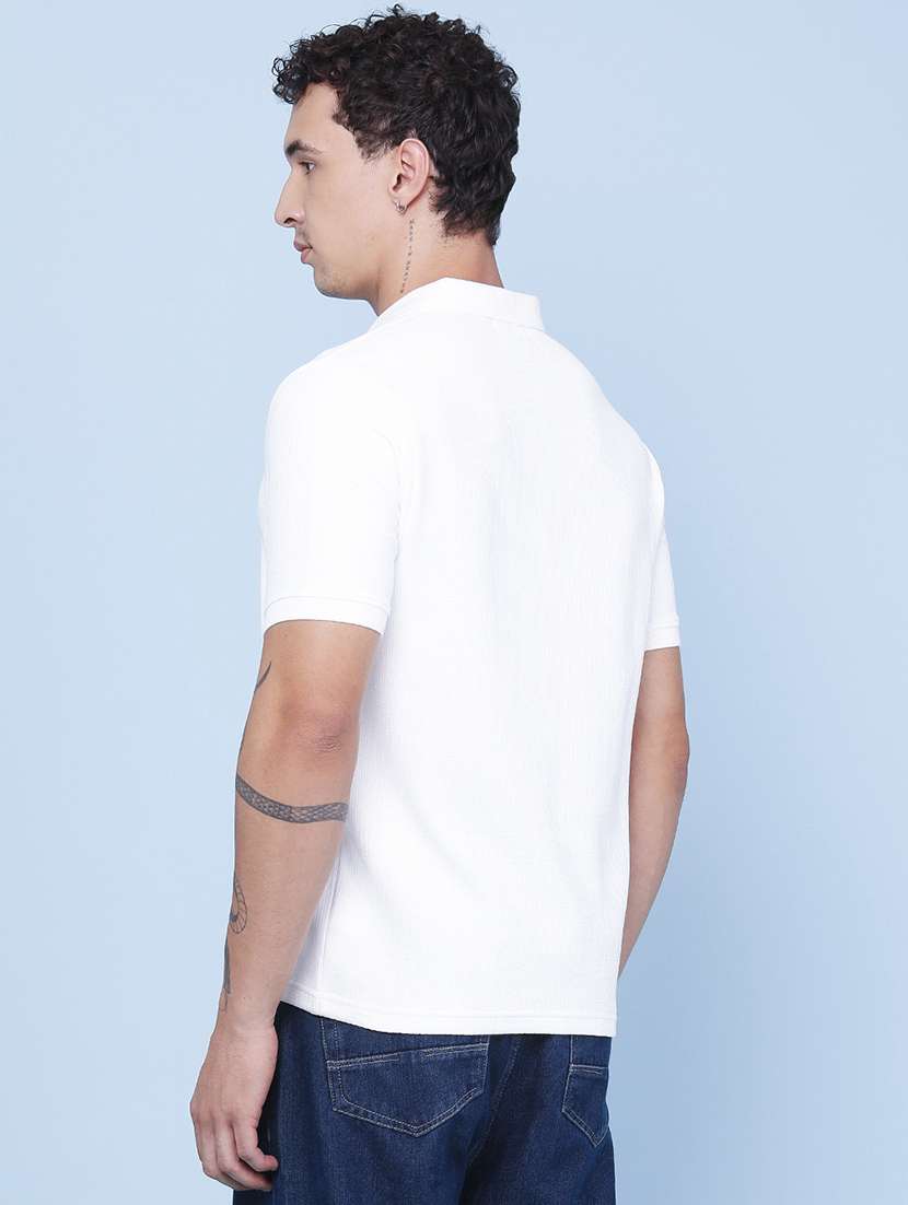 men solid short sleeve regular fit polo t-shirt - 22385680 -  Standard Image - 4