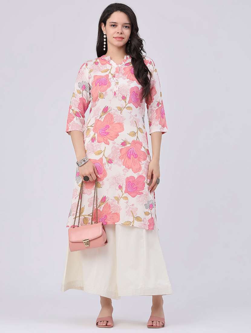 Women Solid Mid Rise Flared Palazzo - 22385889 -  Standard Image - 4