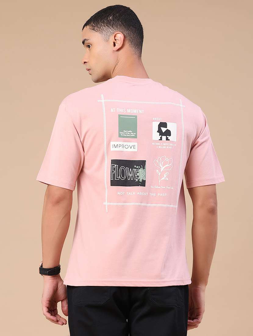 men printed short sleeve regular fit t-shirt - 22386399 -  Standard Image - 4