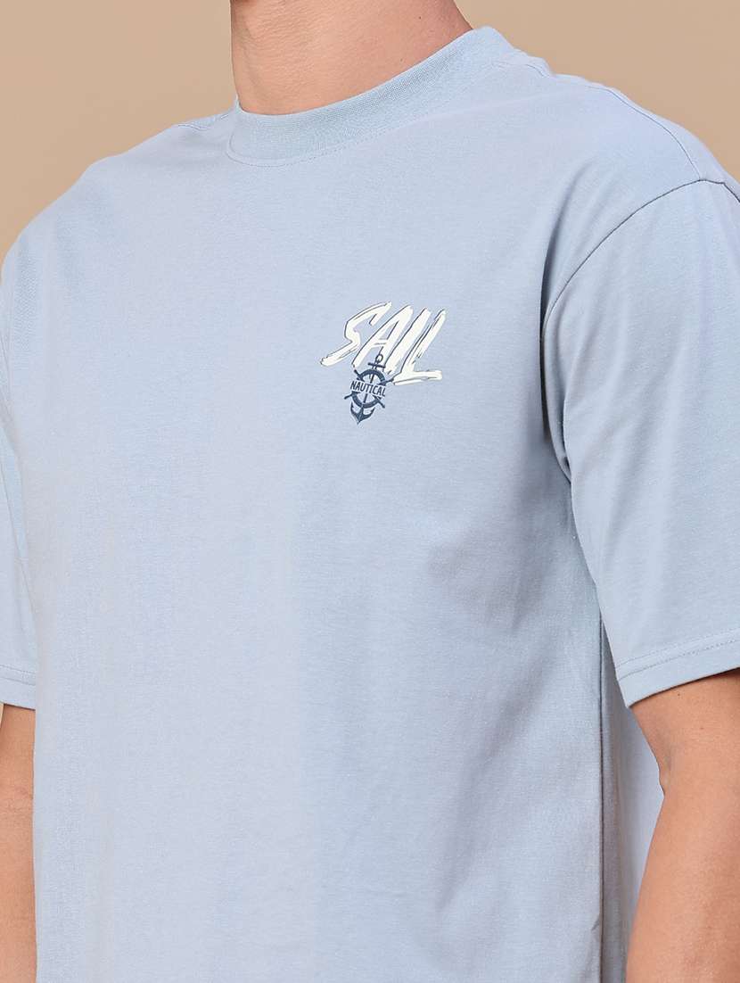 men printed short sleeve regular fit t-shirt - 22386400 -  Standard Image - 1