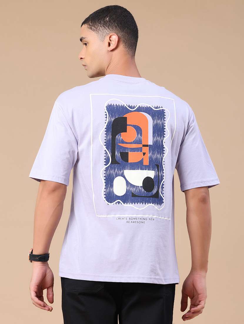 men printed short sleeve regular fit t-shirt - 22386405 -  Standard Image - 4